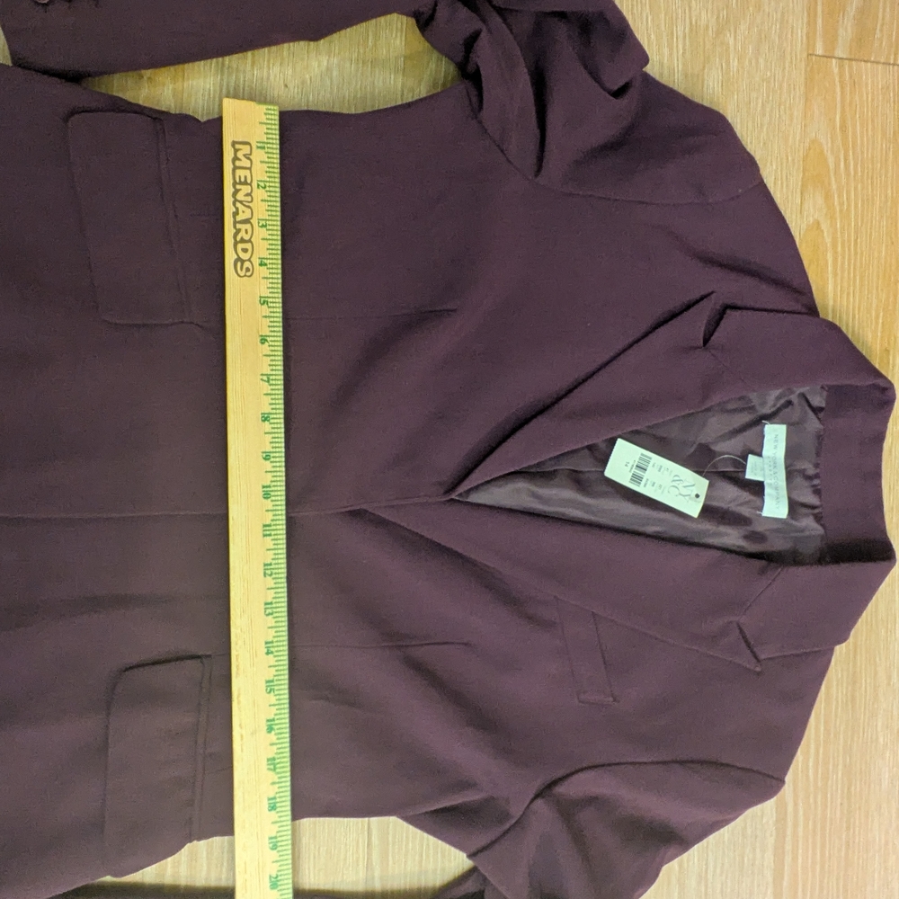 New York & Company Deep Purple Blazer - Picture 9 of 13